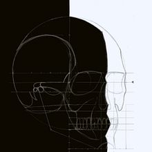 Mi proyecto del curso: Dibujo anatómico de la cabeza humana. Un proyecto de Bellas Artes, Dibujo a lápiz, Dibujo, Dibujo de Retrato, Dibujo realista y Dibujo anatómico de marymad - 03.06.2023