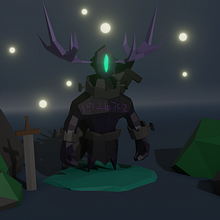 Mi proyecto del curso: Modelado de personajes low poly para videojuegos. 3D, 3D Modeling, Video Games, 3D Character Design, and Game Design project by Andrés Ogallar - 06.04.2023