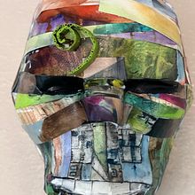 My project for course: Cardboard Sculptures for Beginners. Character Design, Arts, Crafts, Fine Arts, and Sculpture project by June Musick - 06.06.2023