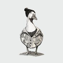 Inktober 2022 - Fowl Ein Projekt aus dem Bereich Traditionelle Illustration von Pems Skorff - 16.10.2022
