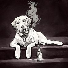Inktober 2022 - Bad Dog Ein Projekt aus dem Bereich Traditionelle Illustration von Pems Skorff - 21.10.2022