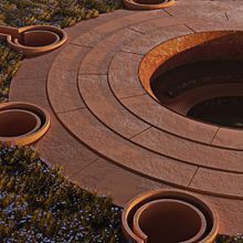Architectural Design with Blender - AIT project . 3D, 3D Modeling, and ArchVIZ project by andreeaitraistaru - 05.09.2023