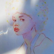 Mi proyecto del curso: Dibujo de retratos llamativos con lápices de colores . % Amapola Juárez Caballero tarafından hazırlanan Çizim, Portre Çizimi, Eskiz defteri, Ve Renkli Kalem Çizimi projesi - 06.06.2023