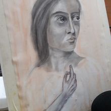 My project for course: Classical Portrait Drawing: The Renaissance Man’s Method. Fine Arts, Sketching, Drawing, Portrait Drawing, Realistic Drawing, and Artistic Drawing project by Konstantina Papagiannopoulou - 06.06.2023