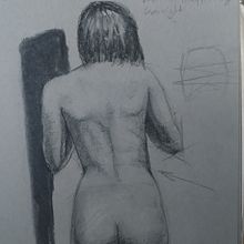 Meu projeto do curso: Introdução ao desenho anatômico com carvão Ein Projekt aus dem Bereich Bildende Künste, Zeichnung, Realistische Zeichnung und Anatomische Zeichnung von Igor Kolling Maciel - 06.06.2023