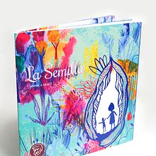 "The Seed". Traditional illustration, and Design project by Loana Hernandez - 06.06.2023