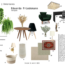 Meu projeto do curso: Cor aplicada ao design de interiores. Un projet de Design d'intérieur, Décoration, Décoration d'intérieur, Théorie des couleurs , et Design d'espace de Luan Zandoná - 05.06.2023