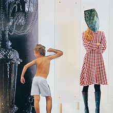 Free work: seducer. Collage project by Ine Marijke Schurink - 05.11.2023