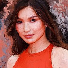 She is Gemma Chan (陳靜) - My Project in Portrait Painting by Rod Lovell. Design, Traditional illustration, Advertising, Film, Video, TV, Film, Filmmaking, Film Photograph, Pencil Drawing, Drawing, Portrait Drawing, Realistic Drawing, Artistic Drawing, Digital Drawing, Figure Drawing, Colored Pencil Drawing, Painting, Watercolor Painting, Acr, lic Painting, Oil Painting, Digital Painting, Gouache Painting, Matte Painting, Decorative Painting, Portrait Photograph, Portfolio Development, Self-Portrait Photograph, Br, ing, Identit, Br, Strateg, Decoration, Interior Decoration, Photograph, and Photo Retouching project by Rod Lovell - 06.05.2023