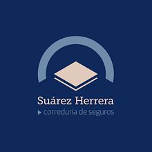 Suárez Herrera seguros diseño de logotipo. Een project van Logo-ontwerp y Grafisch ontwerp van Fernando del Castillo - 01.01.2019