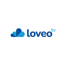 Loveo tv diseño de logotipo. Een project van Logo-ontwerp y Grafisch ontwerp van Fernando del Castillo - 30.12.2018