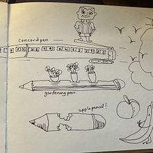 My project for course: The Art of Sketching: Transform Your Doodles into Art. Traditional illustration, Pencil Drawing, Drawing, and Sketchbook project by Sangeeta Angela Kumar - 06.08.2023