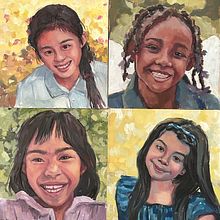 My project for course: Portrait Painting with Oil: Explore Light and Shade. Fine Arts, Painting, and Oil Painting project by Ann O'Neill - 06.09.2023