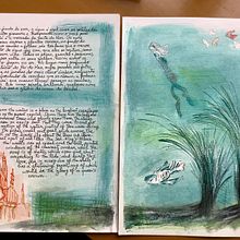 Meu projeto do curso: Introdução à ilustração infantil. Un proyecto de Ilustración tradicional, Bellas Artes, Pintura, Dibujo a lápiz, Dibujo, Pintura a la acuarela, Ilustración infantil y Narrativa de Cândida Ribeiro - 09.06.2023