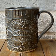 My project for course: Stamp Making for Textured Pottery. Projekt z dziedziny Craft,  Sztuki piękne,  Dekoracja wnętrz, Ceramika i DIY użytkownika ykbruner - 03.06.2023
