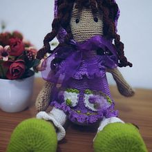 Mi proyecto del curso: Elaboración de muñecas amigurumi románticas Ein Projekt aus dem Bereich H, werk, Spielzeugdesign, Weben, Crochet, Amigurumi und Textildesign von María Flor Riveros - 10.06.2023