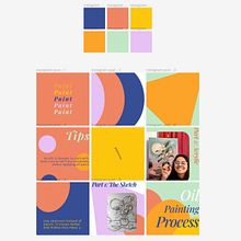 Mi proyecto del curso: Diseño gráfico para principiantes. Design, Br, ing, Identit, Graphic Design, T, pograph, Logo Design, T, pograph, and Design project by Mercedes Portillo - 06.10.2023