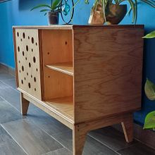 Mi proyecto del curso: Diseño y construcción de muebles para principiantes. Arts, Crafts, Furniture Design, Making, Interior Design, DIY, and Woodworking project by rosaluzcartajena - 06.07.2023