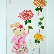My project for course: Watercolor Illustration with Japanese Influence. Traditional illustration, Drawing, and Watercolor Painting project by Diyana - 06.11.2023