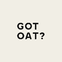 Got Oat. Een project van  Br, ing en identiteit,  Ontwerp, Grafisch ontwerp y Logo-ontwerp van Aidan Hancock - 21.11.2022