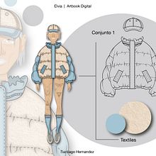 Mi proyecto del curso: Artbook de moda: crea figurines en Adobe Illustrator. Traditional illustration, Graphic Design, Vector Illustration, Fashion Design, Digital Illustration, and Fashion Illustration	 project by Santiago Hernandez - 04.23.2023