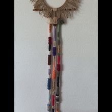 Mi proyecto del curso: Macramé: técnicas de tejido envuelto. Projekt z dziedziny Makrama i Design użytkownika Caridad Vera Garcia - 11.06.2023