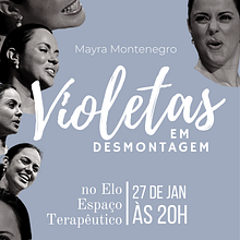 Violetas em Desmontagem. Un proyecto de Publicidad, Diseño gráfico y Collage de marinagalvincio - 12.06.2023