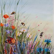 My project for course: Illustrating the Natural World with Watercolor and Charcoal. Traditional illustration, Painting, and Naturalistic Illustration project by Goldie Liu - 06.09.2023
