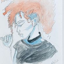Intro for Portrait Sketchbooking: Explore the Human Face. Un progetto di Disegno di ritratti di Jain - 11.06.2023