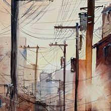 Mi proyecto del curso: Pintura expresiva con acuarela: crea ilustraciones cautivadoras. Un projet de Beaux Arts, Peinture , et Aquarelle de Esther Navarro - 12.06.2023