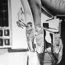 Bailarina. Pencil Drawing, Realistic Drawing, Artistic Drawing, Traditional illustration, and Photograph project by Brad Méndez - 05.04.2022