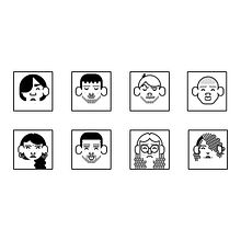 Mi proyecto del curso: Retrato geométrico minimalista. Traditional illustration, Character Design, and Vector Illustration project by Daniel Burés Ares - 06.12.2023