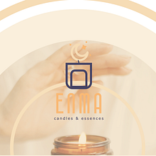 Enma. Candles & essences. Un progetto di Illustrazione tradizionale, Design, Br, ing, Br, identit, Graphic design e Fotografia di prodotti di Jeniffer Adenisse Sastre Cervantes - 01.06.2023