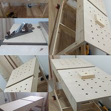 Mi proyecto del curso: Diseño y construcción de muebles para principiantes. Arts, Crafts, Furniture Design, Making, Interior Design, DIY, and Woodworking project by Luis Angel Encarnación Rivas - 06.11.2023