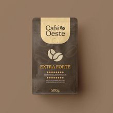 Meu projeto do curso: Café Oeste. Design, Graphic Design, Packaging, and Product Design project by Carlos - 06.13.2023