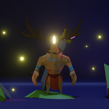 Mi proyecto del curso: Modelado de personajes low poly para videojuegos. 3D, Modelagem 3D, Videogames, Design de personagens 3D, Design de videogames, Design de cenários, Comic, e Design de personagens projeto de Gabriel Ernesto Andino - 13.06.2023
