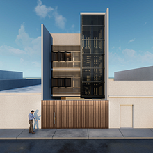 Vivienda Multifamiliar en Chiclayo, Perú. Architecture project by Diego Morales Vargas - 06.10.2023