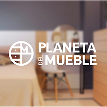 Diseño de logotipo para Planeta del Mueble, una tienda de muebles en A Coruña y en Oleiros.. Un proyecto de Diseño de logotipos, Br e ing e Identidad de Alejandro Prieto Jaime - 02.03.2021