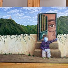 Mi proyecto del curso: Pintura al óleo: crea paisajes surrealistas. Projekt z dziedziny  Sztuki piękne,  Malarstwo i Malarstwo olejowe użytkownika juanitasm87 - 13.06.2023