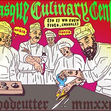 MasterClass in the Basque Culinary Center. Traditional illustration, and Digital Illustration project by woodcutter Manero - 06.14.2023