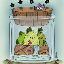 Mi proyecto del curso: Diseño de mundos kawaii: crea ilustraciones alegres. Character Design, Digital Illustration, and Manga project by Nicol Flores - 06.14.2023