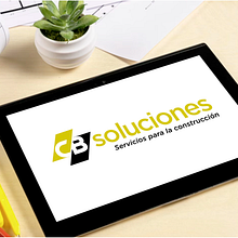CB soluciones es el nombre de un estudio de ingeniería ubicado en Sevilla y que se dedica a dar servicios para la construcción.  Nuestro cliente contactó con nosotros para que le diéramos forma a su proyecto empresarial. . Un proyecto de Diseño de logotipos, Br, ing e Identidad y Estrategia de marca						 de Alejandro Prieto Jaime - 02.02.2020
