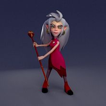 Eda (La Casa Buho). Un proyecto de 3D y Diseño de personajes de Sonia Castellanos Luquero - 20.04.2023