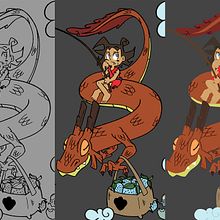 Mi proyecto del curso: Técnicas de dibujo en sketchbook para principiantes. Character Design, Sketching, Pencil Drawing, Drawing, and Sketchbook project by marymad - 06.15.2023
