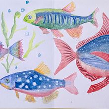 My project for course: Creative Watercolor Sketching for Beginners. Un projet de Illustration traditionnelle, Esquisse , Créativité, Dessin, Aquarelle , et Carnet de croquis de Vivian Mar - 15.06.2023