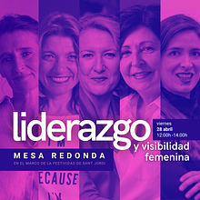 Poster "Liderazgo y visibilidad femenina". Un proyecto de Diseño gráfico, Comunicación, Diseño y Dirección de arte de Konstantina Gavala - 20.04.2023