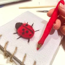 My project for course: Stop Motion Animation with Needle Felting. Animation, Arts, Crafts, Video, Stop Motion, Fiber Arts, and Needle Felting project by Karina Moroz - 06.13.2023