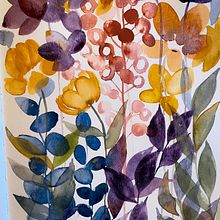 Il mio progetto del corso: Acquerelli floreali: entra in sintonia con la natura. Traditional illustration, Painting, Watercolor Painting, and Botanical Illustration project by Karima Faldetta - 06.18.2023