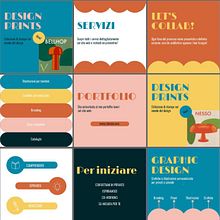 Creazione di post per il mio profilo da grafica e illustratrice. Un progetto di Design, Br, ing, Br, identit, Graphic design, Tipografia, Design di loghi e Design tipografico di Alice Carrera - 18.06.2023
