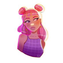 Mi proyecto del curso: Retrato de personajes estilo cartoon con Procreate. Projekt z dziedziny Projektowanie postaci, Ilustracja c, frowa, R, sunek c, frow, Malarstwo c i frowe użytkownika Lucia Sandoval - 08.06.2023